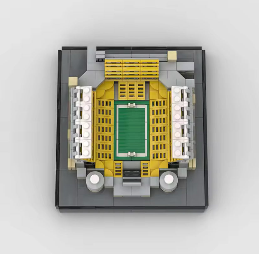 Grey & yellow stadium